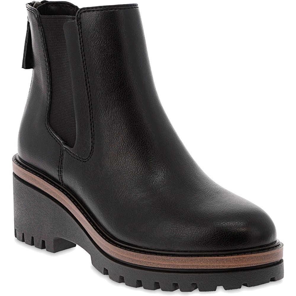 MIA Women's Sefi Lug Sole Chelsea Bootie - Black - Size 10